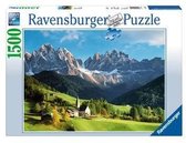 Ravensburger legpuzzel 1500stukjes Italie Dolomieten