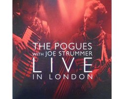 THE POGUES with JOE STRUMMER LIVE LP盤 Joe Strummer & The Pogues, it's doesn't get much better than