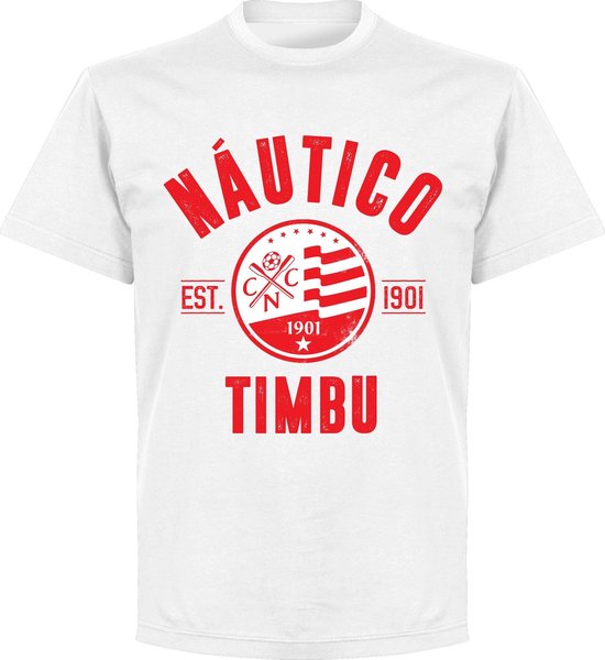 Nautico Established T-Shirt - Wit - 3XL