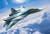 Zvezda - Sukhoi T-50russian Stealth Fighter (Zve7275) - modelbouwsets, hobbybouwspeelgoed voor kinderen, modelverf en accessoires