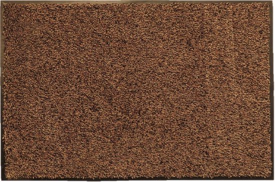 Ikado  Deurmat katoen bruin ecologisch  58 x 88 cm