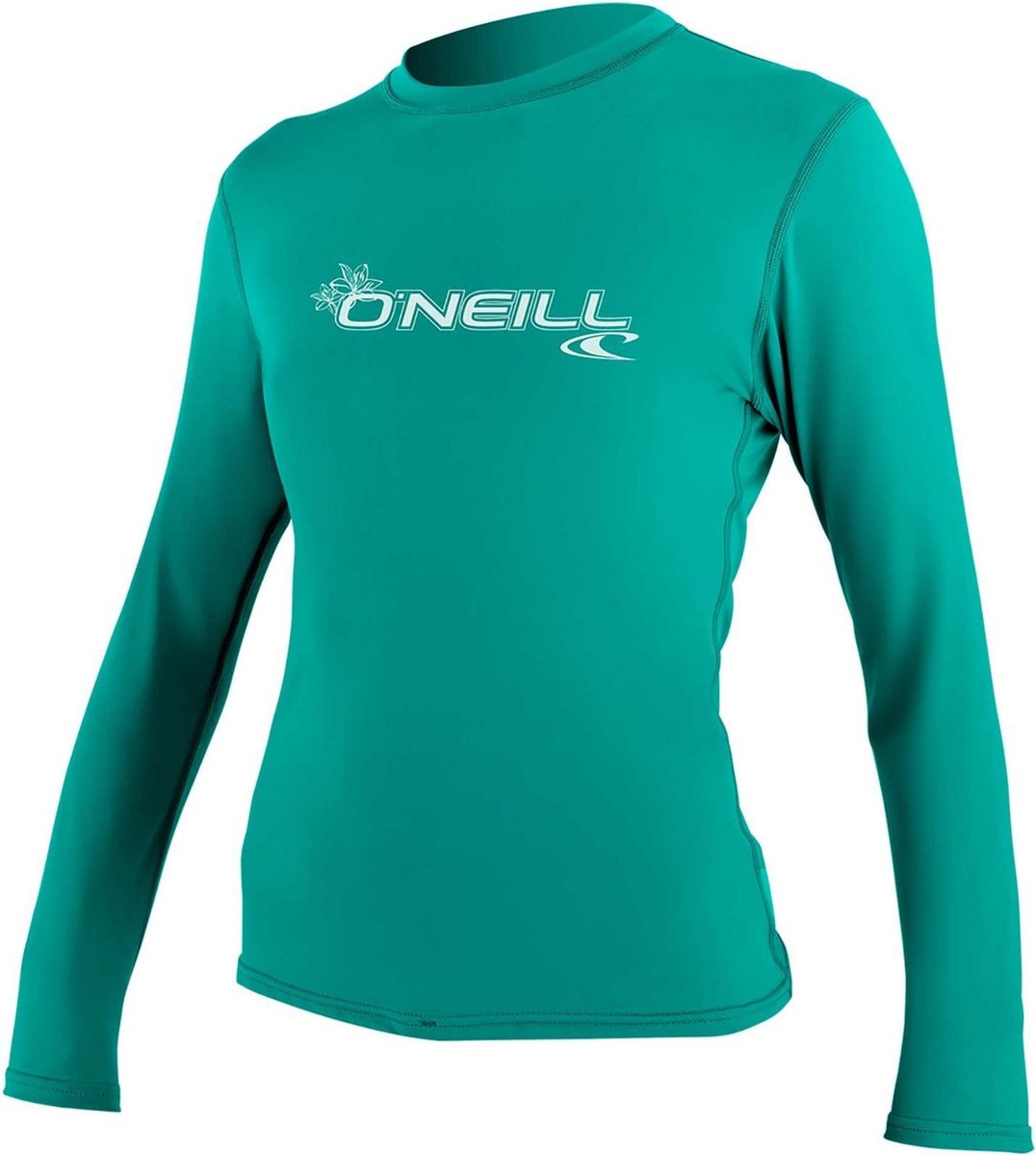O’Neill UV-shirt voor dames Longsleeve Basic Sun Aqua Blauw