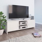 Tv-meubel 120x30x37,5 cm spaanplaat wit