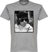 Jackie Stewart Portrait T-Shirt - Grijs - S