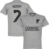 Liverpool Kenny 7 Team T-Shirt - Grijs - M