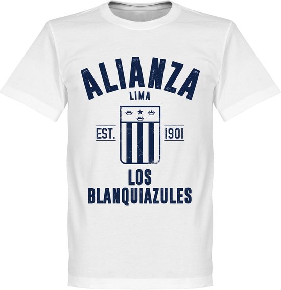 T-Shirt Établi Alianza Lima - Blanc - M