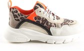 Meisjes Veterschoenen Clic Cl-20115 Offwhite Multi - Maat 30