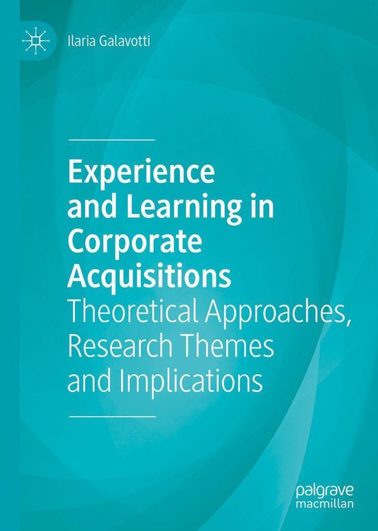 Business and Management (R0) - Experience and Learning in Co ... - cover