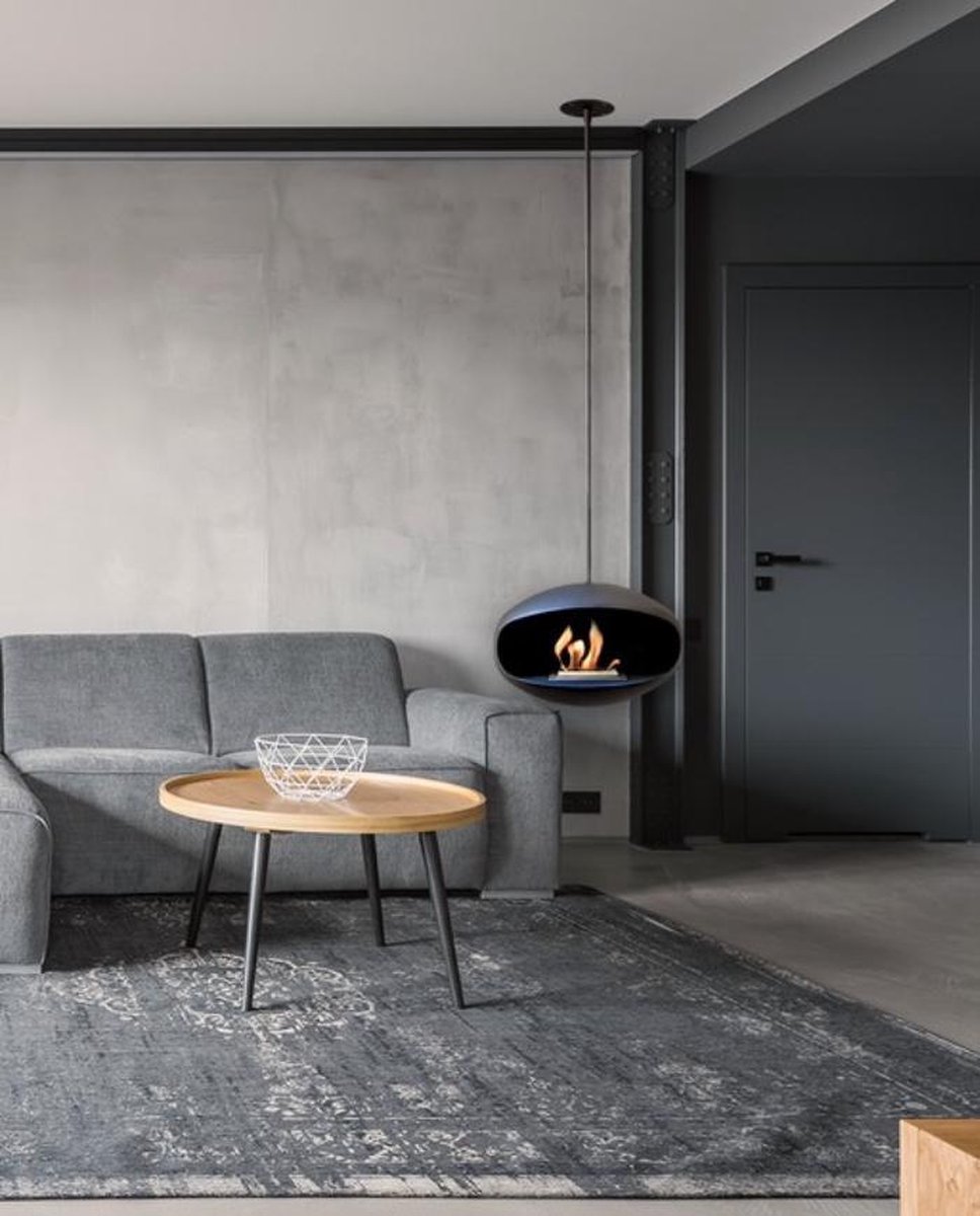 Cocoon Fires Aeris Hangend Cocoon Zwart Bio-ethanol Plafondhaard -  Driezijdig | bol.com