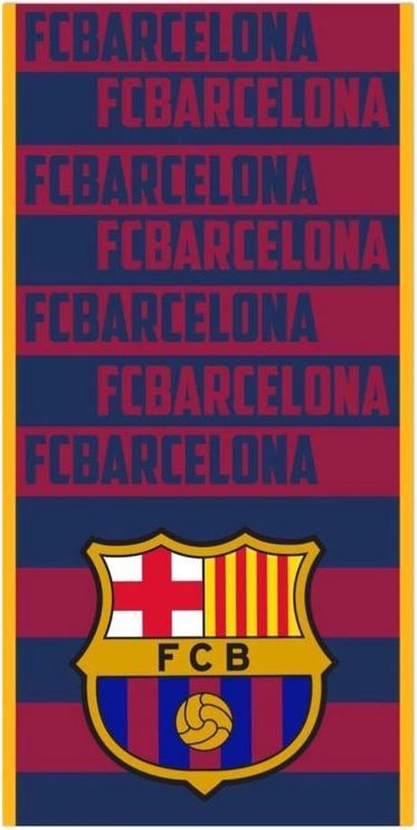 Fc Barcelona Microfibre Towel