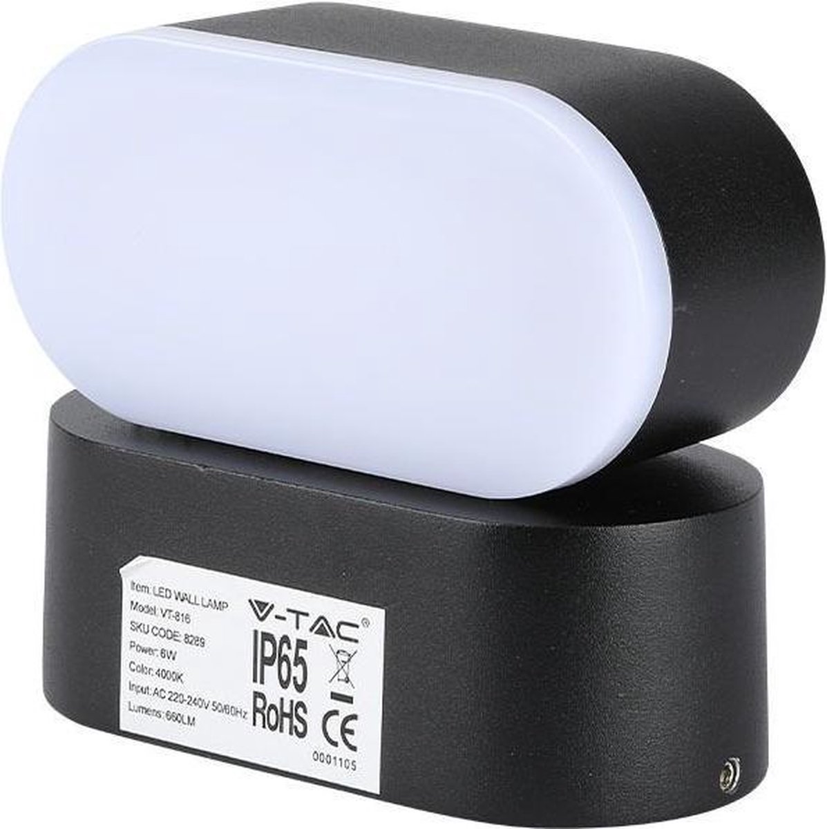 Philips Valor Wandlamp - UltraEfficient LED - Buitenlamp