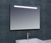 Miroir de salle de bain Tigris 140x80cm Interrupteur d' Siècle des Lumières LED intégré