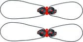 SIDI Draaisluiting Unisex Rood Zwart - Double Tecno 3 Push: 1 Pair (99) Red/Black - one size