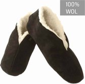 Bernardino Spaanse  Sloffen Unisex - zwart - Maat 38 - 100% wol