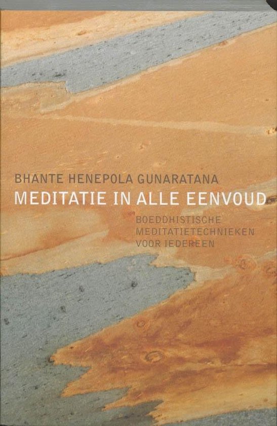 Cover van het boek 'Meditatie in alle eenvoud' van B. Gunaratana