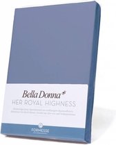 Hoeslaken Bella Donna Jersey - 200x220 / 240 - bleu jean