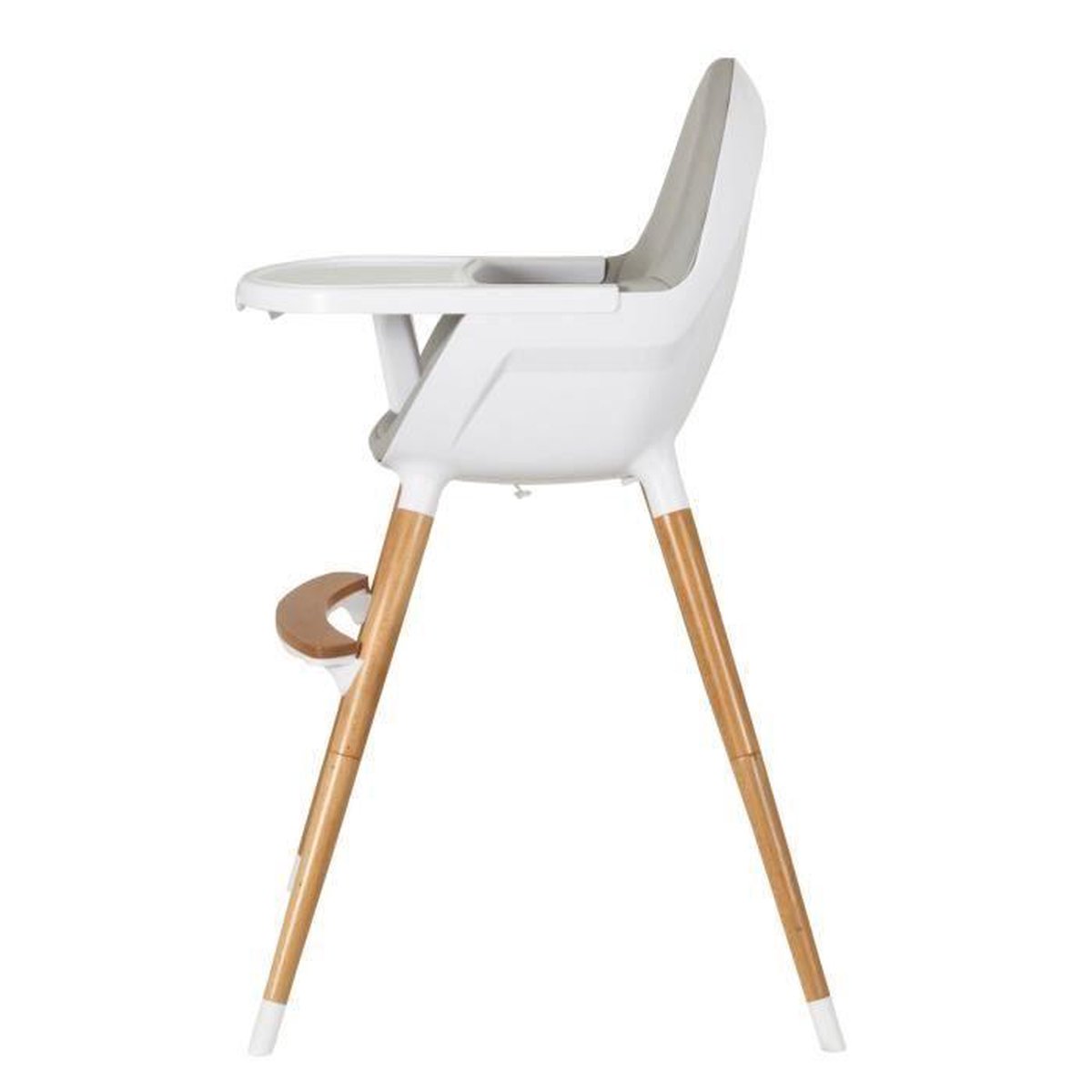 TANUKI Chaise haute ergonomique - Bois - Mixte bébé - Blanc | bol.com