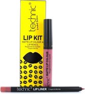 Technic Lip Kit Lipliner & Lipstick - Queen
