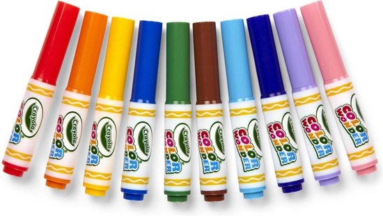 Crayola Color Wonder 10 Mini Viltstiften Bol Com