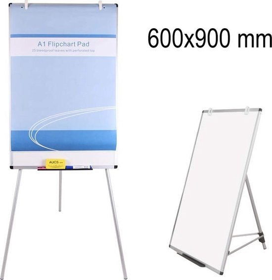 Oranje kralen verwijderen Viz Pro flipover whiteboard - standaard - 600x900 mm | bol.com