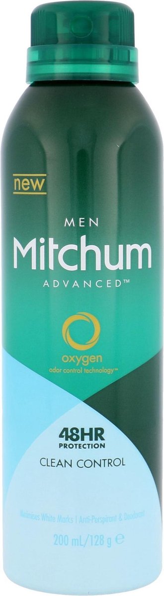 Mitchum - Triple Odor Defense 48HR Protection Deodorant Spray - Antiperspirant - Clean Control - Dermatologist Tested - 200ml