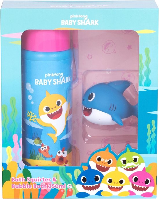 Pinkfong Baby Shark Bubble Bath Kit 250ml Bath Foam