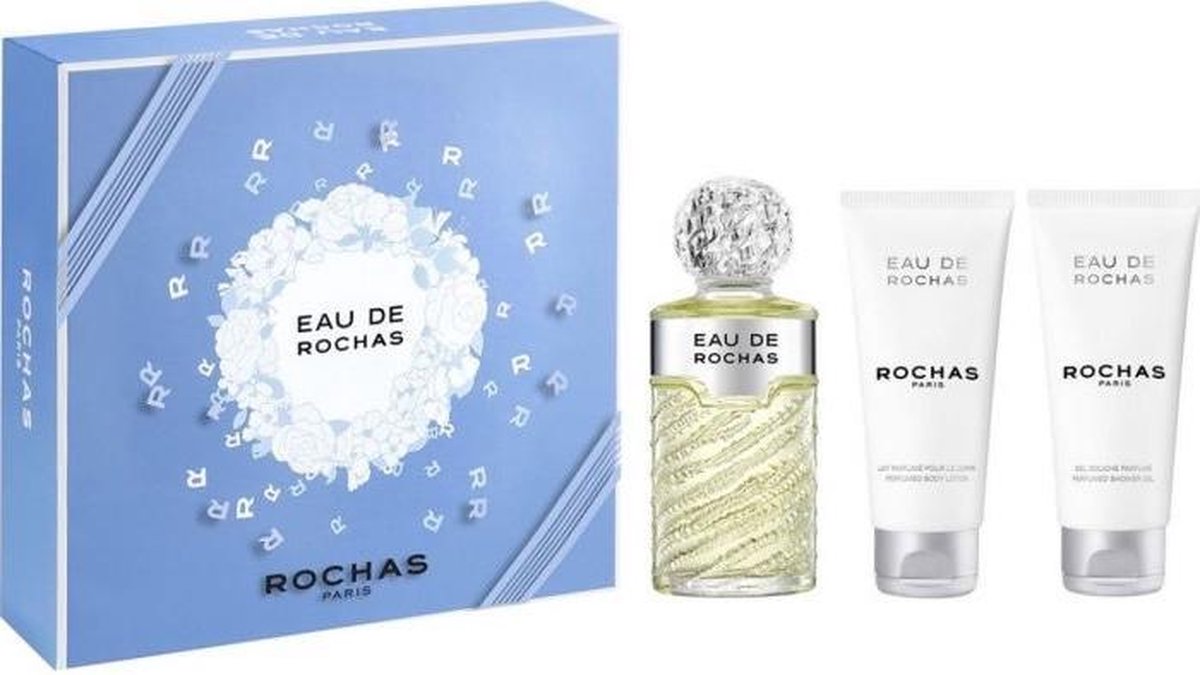 Goedkoopste Rochas Eau De Rochas Eau De Toilette Spray 100ml Set 3 Pieces 2019