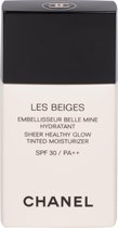 Chanel Les Beiges Sheer Healthy Glow Tinted Moisturizer SPF 30 - Medium Light - 30 ml - getinte dagcreme