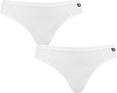O'Neill Women Bikini Plain 2-pack, 802032, Wit, Maat XL