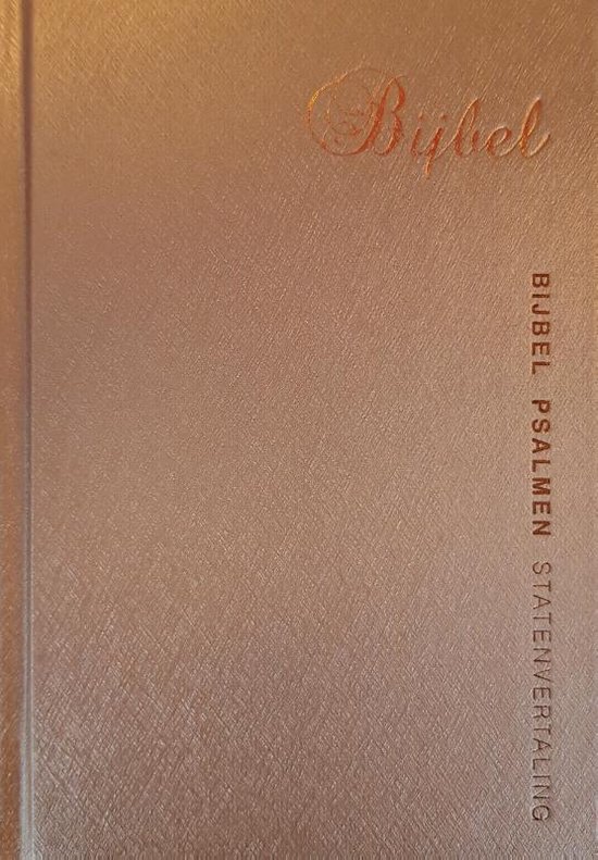 Cover van het boek 'Bijbel, SV, met Psalmen'