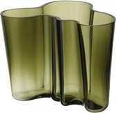 Iittala Alvar Aalto collection Vase 16 cm Vert mousse
