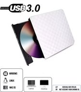 Sargon Externe DVD Speler – DVD/CD Brander voor Windows/Max/Linux – USB 3.0 - Linux – Optische Drive - Wit