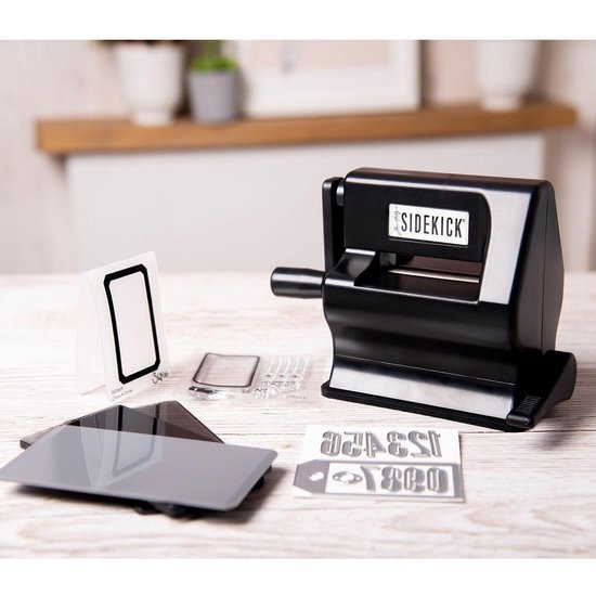 Sizzix Sidekick Mini Stans en Embossing Machine Zwart