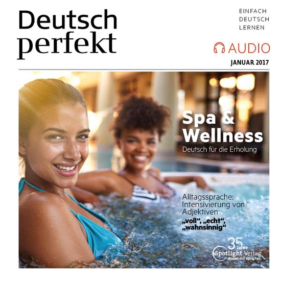 Deutsch lernen Audio - Spa & Wellness - cover