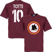 AS Roma Vintage Logo Totti T-Shirt - XXL