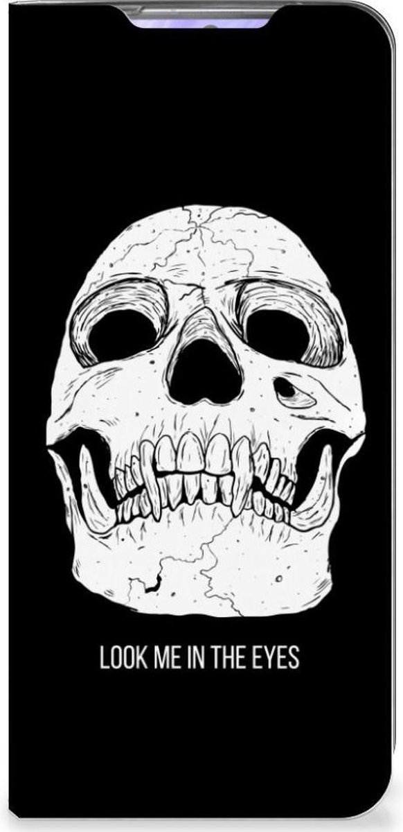 Mobiel BookCase Samsung Galaxy S20 Skull Eyes