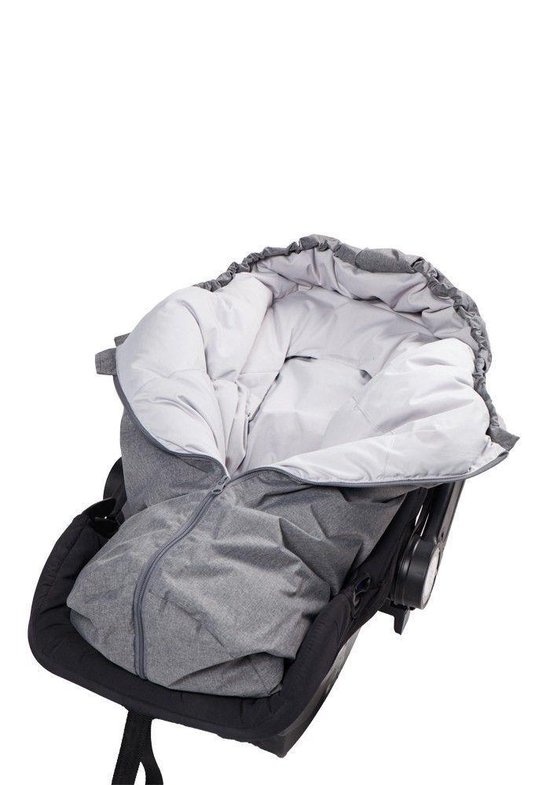 Easygrow Mini Autostoel Voetenzak Grijs 87 X 42 Cm | bol