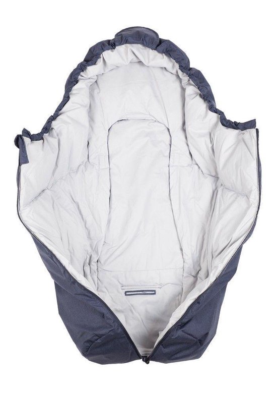 Easygrow Mini Autostoel Voetenzak Navy 87 X 42 Cm | bol