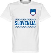 Slovenië Team T-Shirt - Wit - XXL