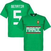 Marokko Benatia 5 Team T-Shirt - Groen - M