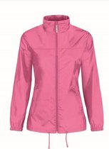 Windjas/regenjas voor dames roze maat XS
