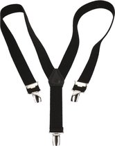 Zwarte bretels voor jongens 68-110 (Onesize)