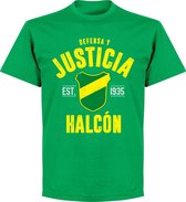 Defensa Y Justica Established T-Shirt - Groen - L