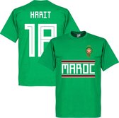 Marokko Harit 18 Team T-Shirt - Groen - XL