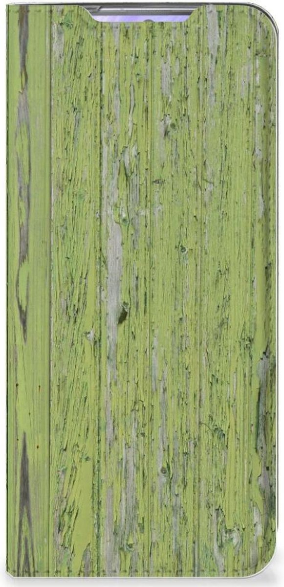Samsung Galaxy S20 Book Wallet Case Green Wood