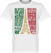 Portugal EURO 2016 Selectie T-Shirt - XL