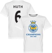 Leicester City Huth Champions 2016 T-Shirt - XS
