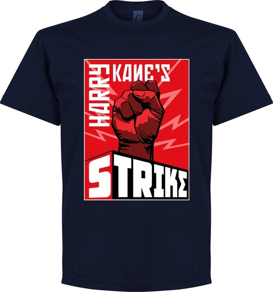 Harry Kane's Strike T-Shirt - Navy - S