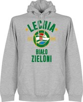 Lechia Gdansk Established Hooded Sweater - Grijs - L