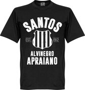 Santos Established T-Shirt - Zwart - 5XL